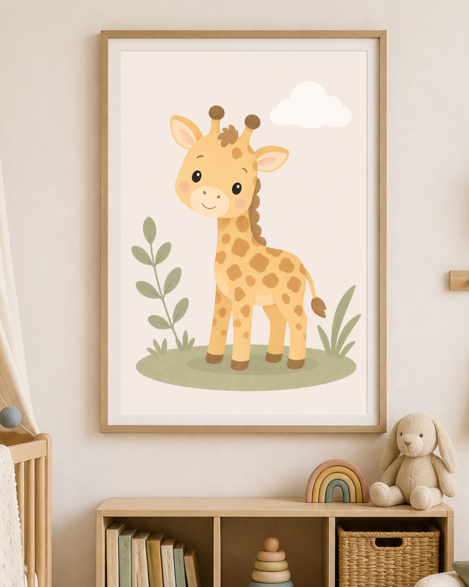 Glada Giraffen