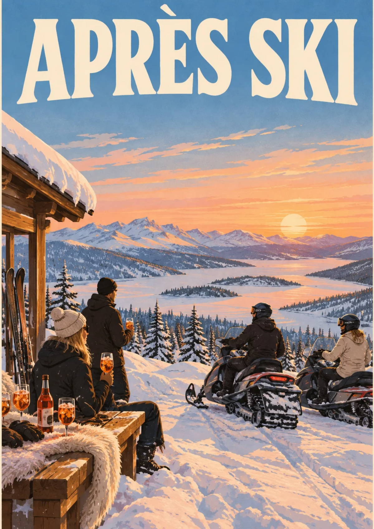 Aprés ski fjället