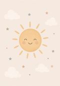 Leende sol