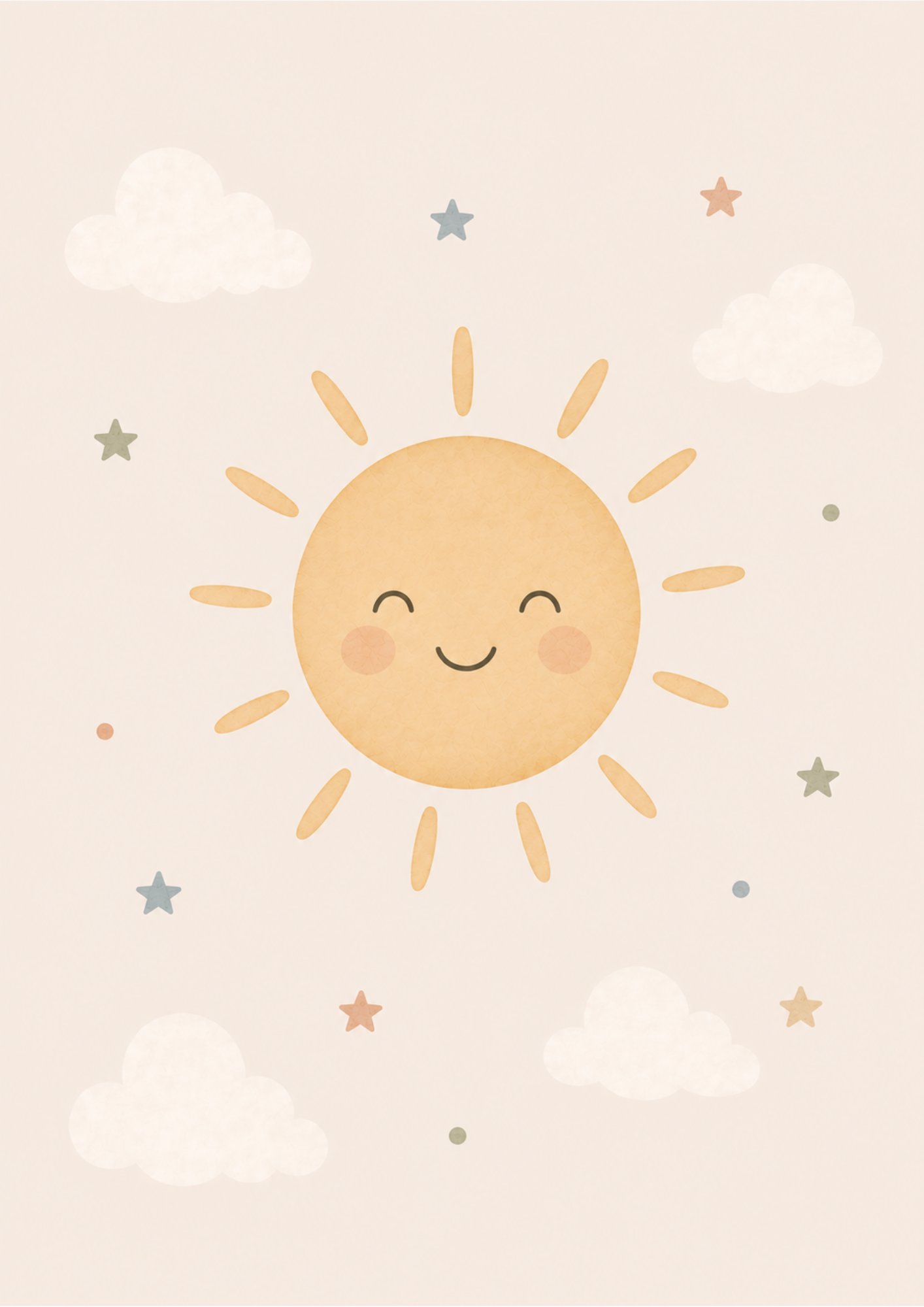 Leende sol