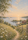Skandinavisk sommaridyll