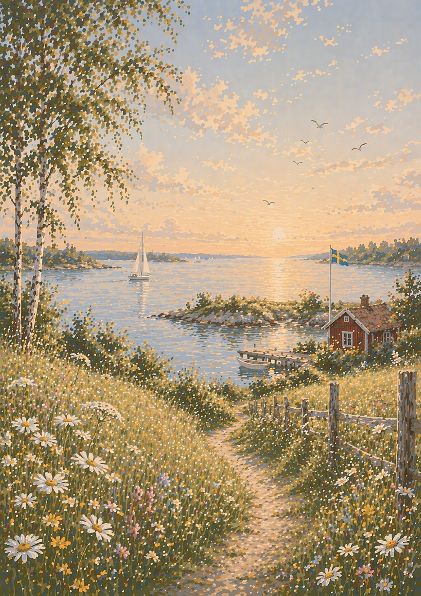 Skandinavisk sommaridyll