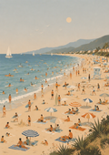 Solig Strand retro