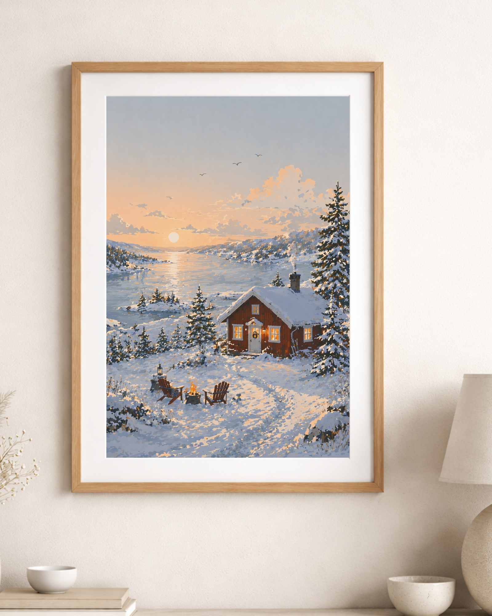 Vinter Stuga